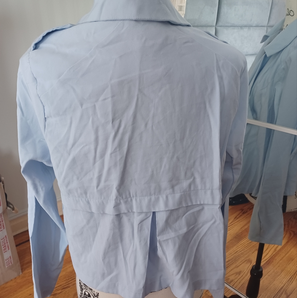 Torrid Twill Drape Front Jacket - image 6